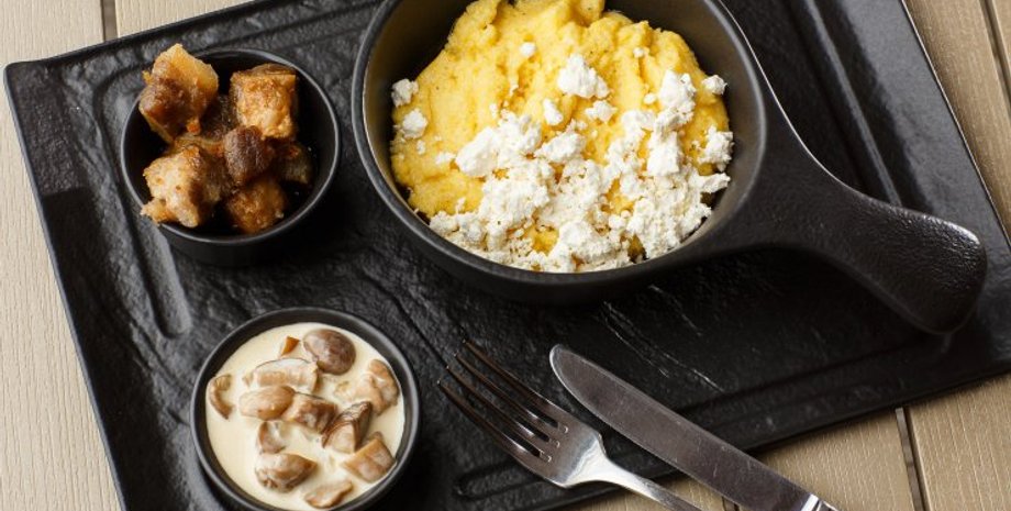 украинские рецепты, украинская кухня, банош, блюда из кукурузы