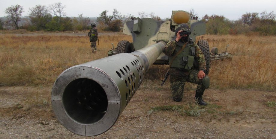 Бойцы АТО в Донбассе / Фото пресс-центра АТО