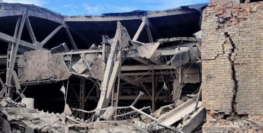Наслідки російського ракетного удару по Сумах 14 травня