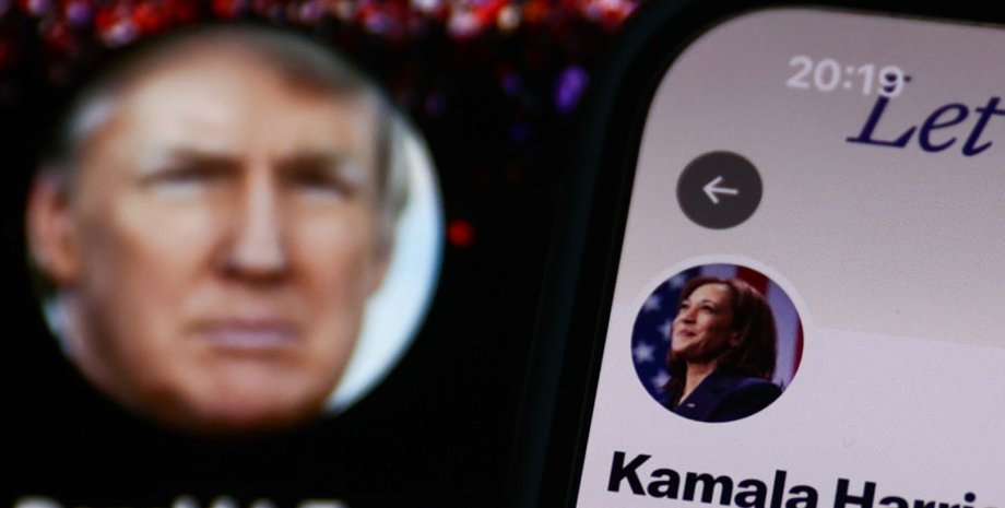 Камала Гарріс, Дональд Трамп, Камала Гарріс проти Дональда Трампа, вибори в США, трамп підтримка України, позиція трампа по Україні, камала Гарріс підтримка України