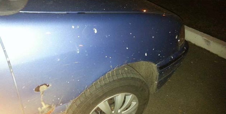 В Буче возле супермаркета взорвали гранату / Фото: национальная полиция