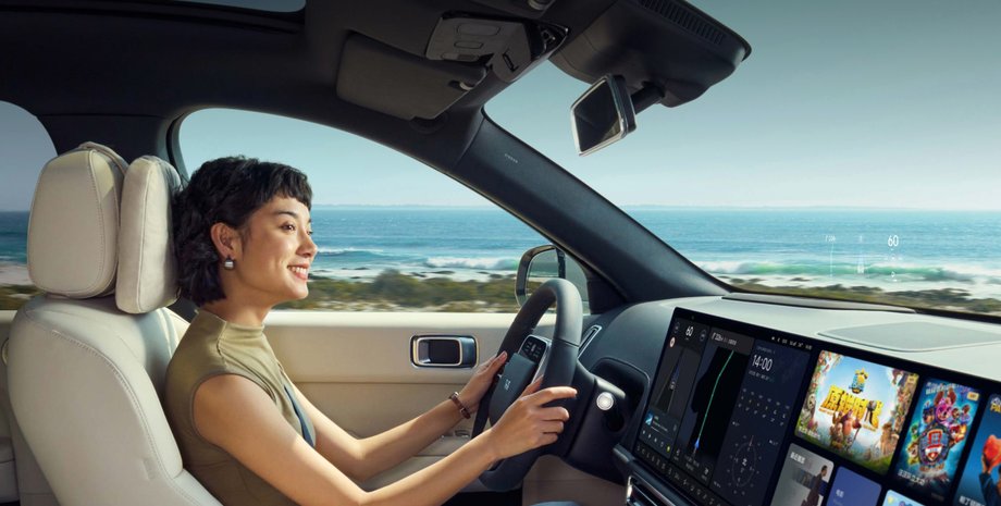 Li Auto, автомобиль, женщина, водитель