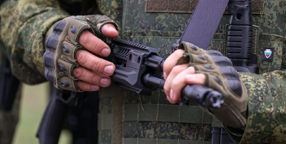 военный, солдат, руки, автомат, оружие