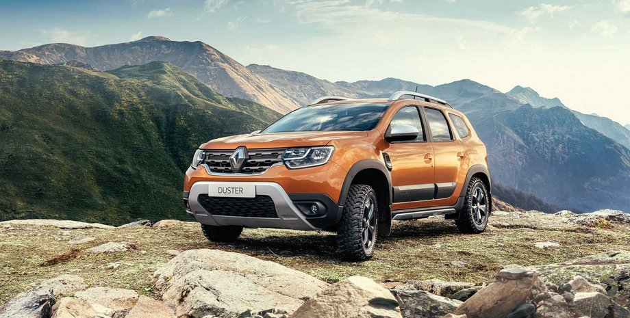 Renault Duster, самые популярные авто в Украине