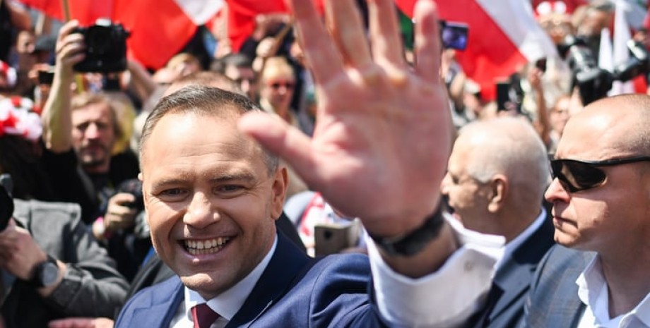 Кандидат в президент Польши Кароль Навроцкий Кароль Навроцкий