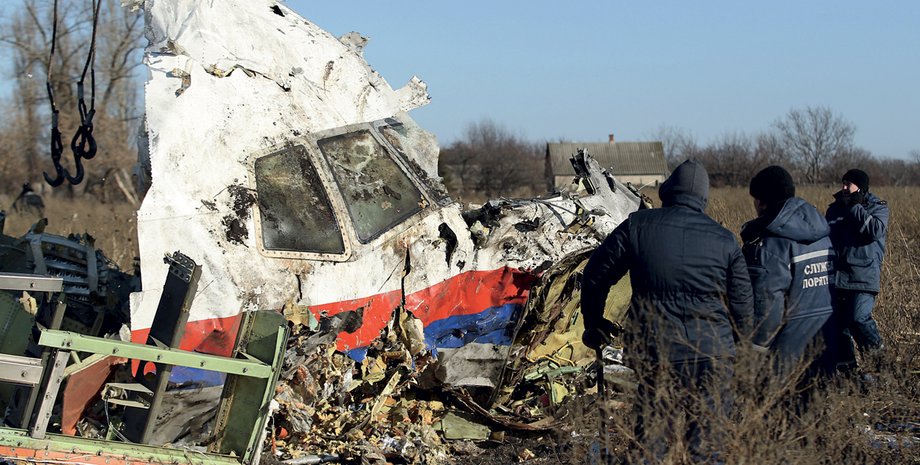 На месте крушения МН17 / Фото: Getty Images