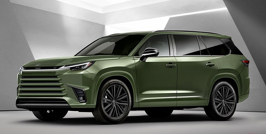 Новый Lexus TX, Lexus TX, Новый Lexus, кроссовер Lexus