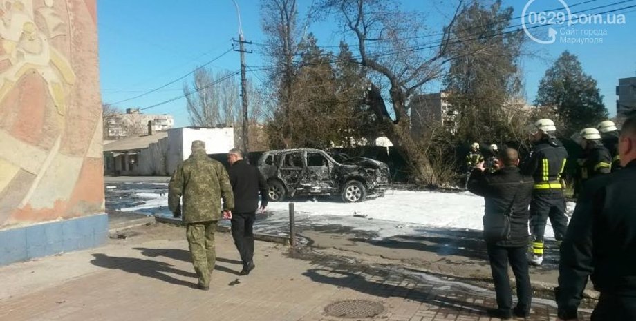 На месте теракта / Фото: 0629.com.ua