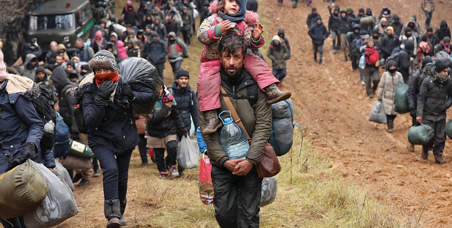 Беженцы, граница, ЕС, Беларусь, Польша, ЕС, Ближний Восток, незаконная миграция