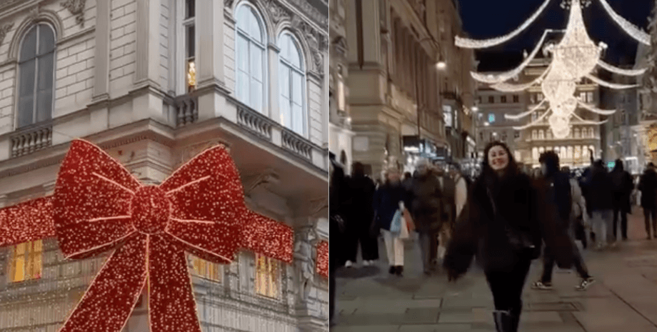 Украинки посетили рождественскую ярмарку в Вене
