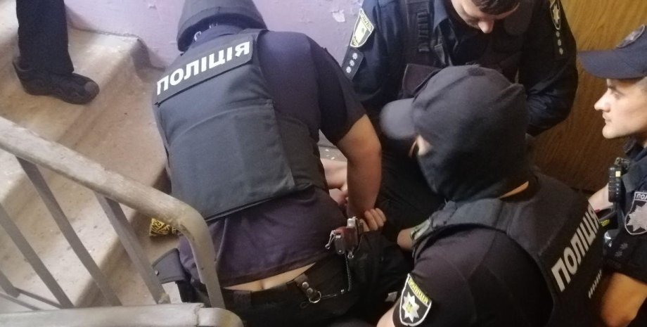 Задержание, граната, Харьков