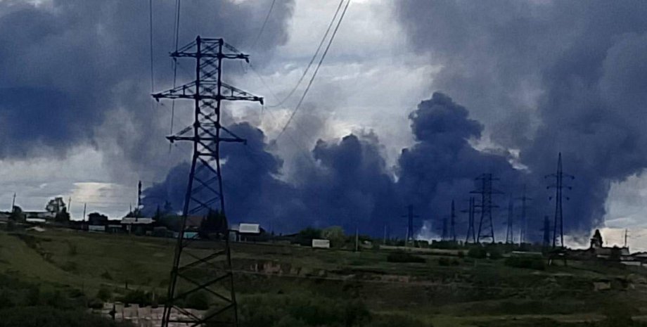 Атака на самолеты России 1 июня