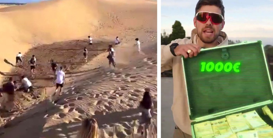 Скарб на Канарських островах, заповідника дюн The Maspalomas на острові Гран-Канарія, Іспанія, пошук скарбів, відео