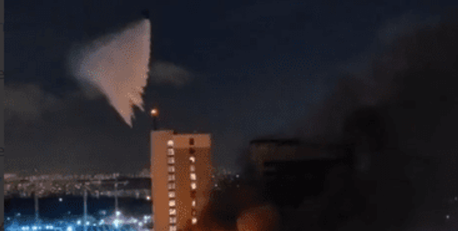 Москва пожар