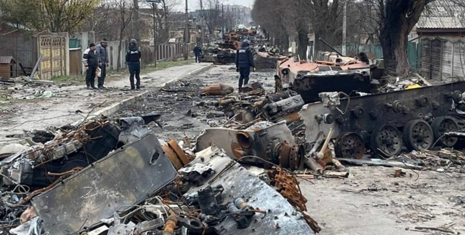 Буча Київської області, воєнні злочинці, кати Бучі, російські окупанти, Росія