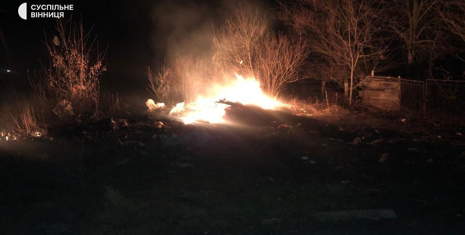 Последствия атаки в Винницкой области