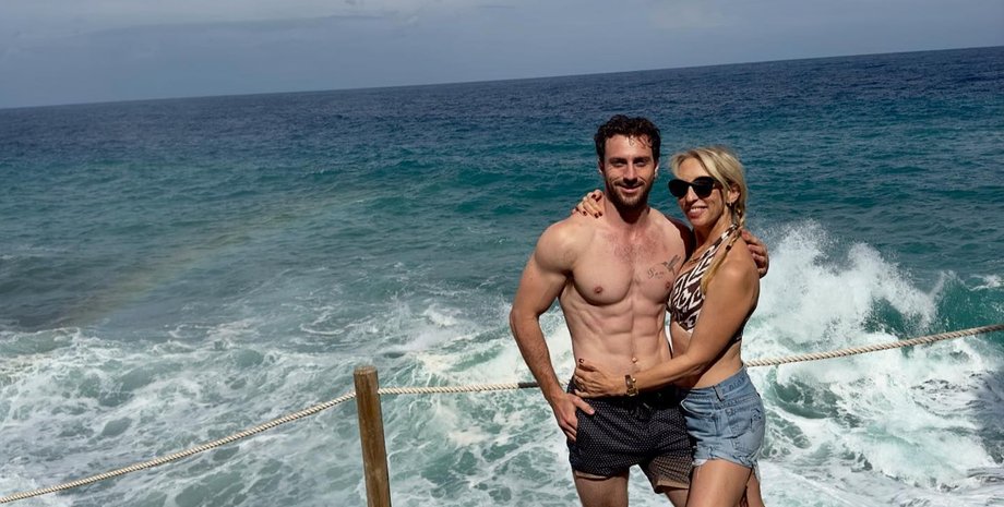 Аарон Тейлор-Джонсон, Аарон Тейлор-Джонсон с женой