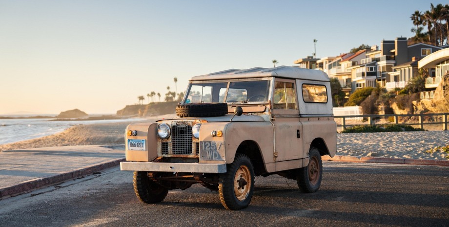 Land Rover Series II, Land Rover, Land Rover 1958, Мэрилин Монро, авто Мэрилин Монро