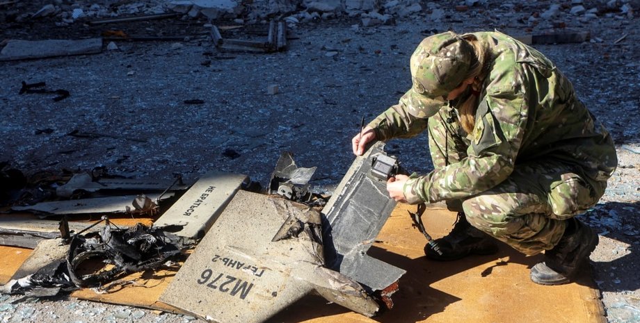 Воздушные силы Украины уничтожили ракету и 18 шахедов