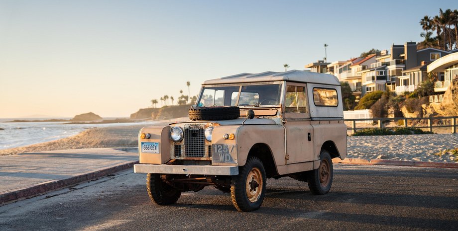Land Rover Series II, Land Rover, Land Rover 1958, Мэрилин Монро, авто Мэрилин Монро