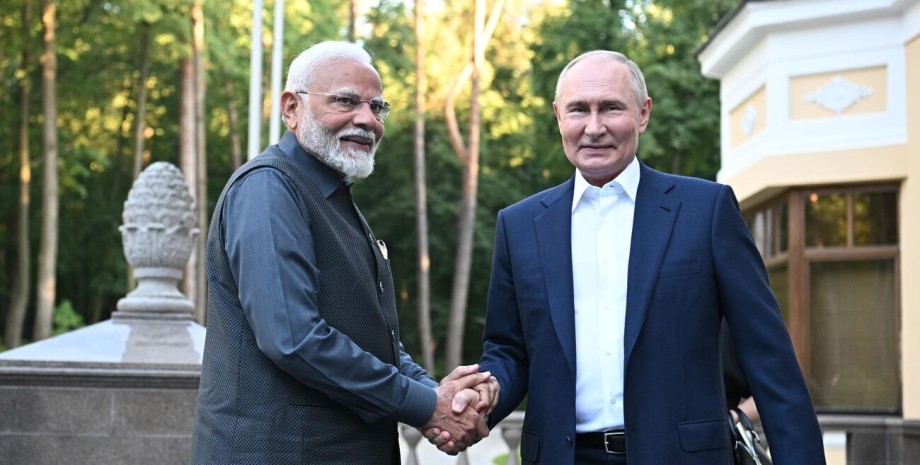 Прем'єр-міністр Індії та президент Росії