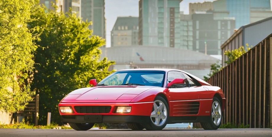 Ferrari 348 1993, Ferrari 348, Ferrari 348 TB, суперкар Ferrari, капсула времени