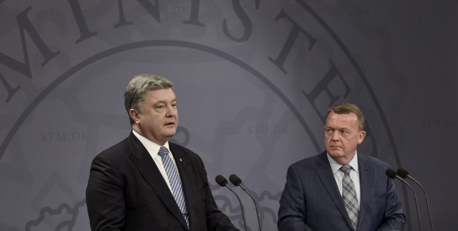 Петр Порошенко и Ларс Лекке Расмуссен / Фото: president.gov.ua