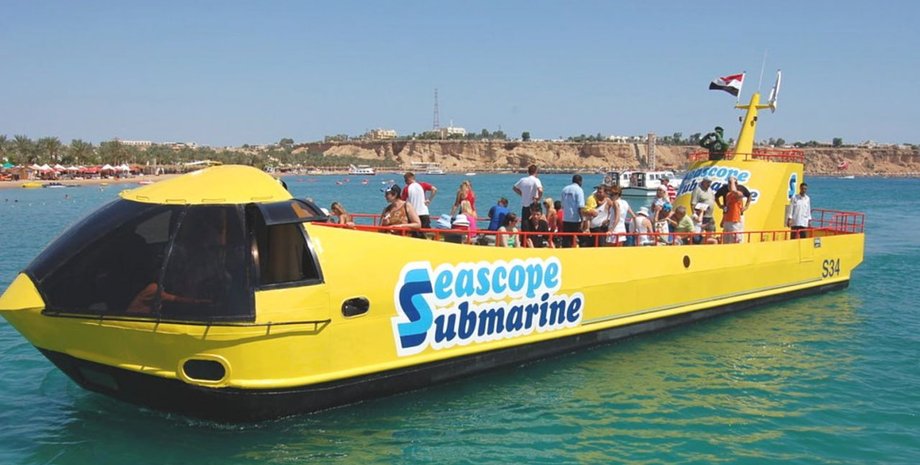 батискаф, египет батискаф, хургада