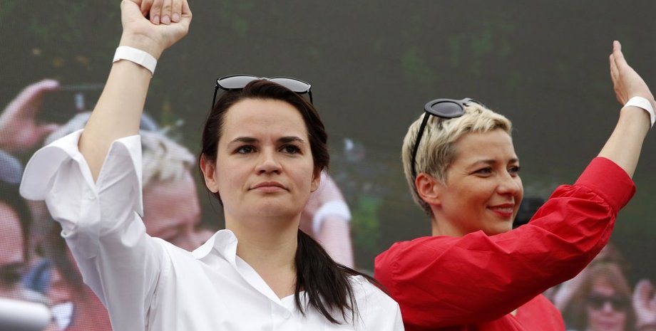 СветланаТихановская и Мария Колесникова/Фото: bb.lv