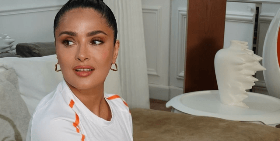 Сальма Хайек, Сальма Хайек стиль, олимпийские игры в париже, олимпиада в париже, версаль