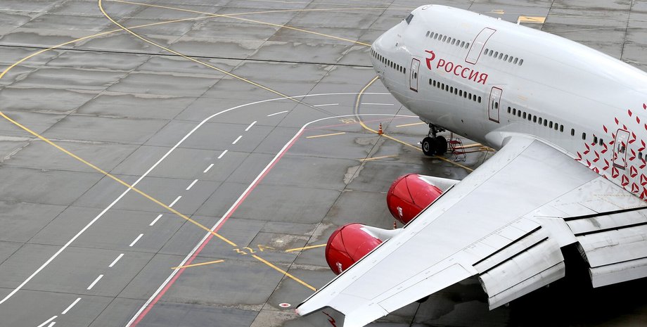 Российский самолет, РФ, авиация, санкции, война в Украине, фото