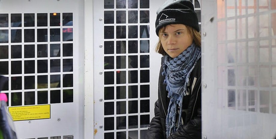 Арешт Ґрети Тунберг Лондон Ґрета Тунберг