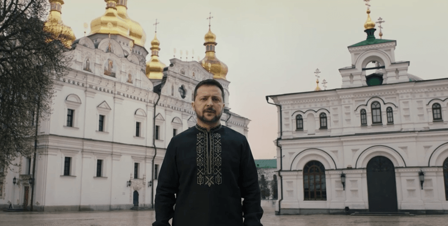 Володимир Зеленський, вітання Володимир Зеленський, Президент України, вітання Великдень Зеленський