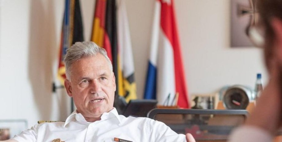 Кай-Ахим Шенбах, шенбах Украина, высказывание о Крыме, глава ВМС Германии