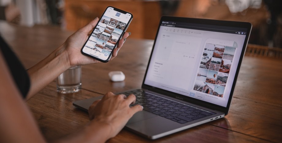 Смартфон, ноутбук, телефон, связь