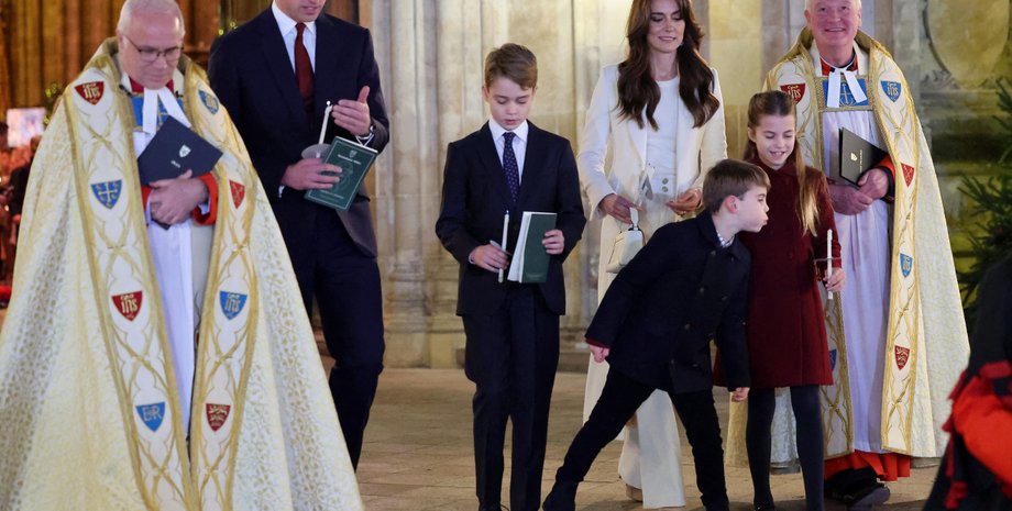 Кейт Миддлтон и принц Уильям, кейт миддлтон рак, королевская семья, принцесса шарлотта, принц луи, принц джордж