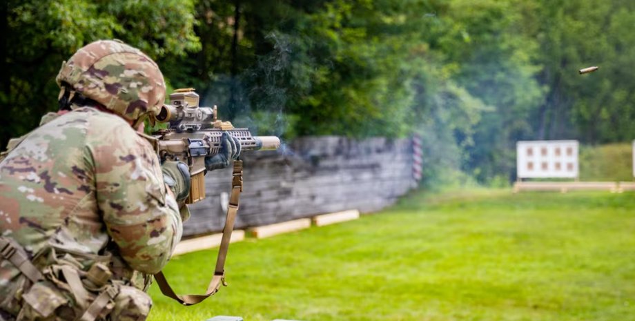 стрельба из винтовки XM7