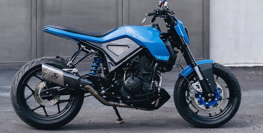 Yamaha, Yamaha MT-25, Yamaha MT-25 Blue Falcon, Мотоцикл, Мототранспорт, Новинки, Фото