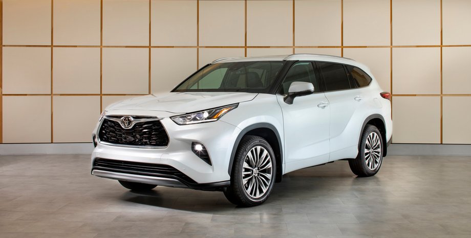 Toyota Highlander 2023, новий Toyota Highlander, Toyota Highlander, кросовер Toyota Highlander