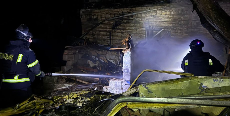 Удар ЗС РФ по Запоріжжю ввечері 29 січня