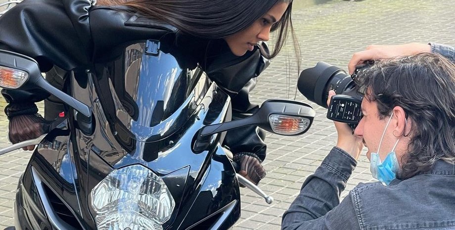 Тина Кунаки, съемки, реклама, Киев