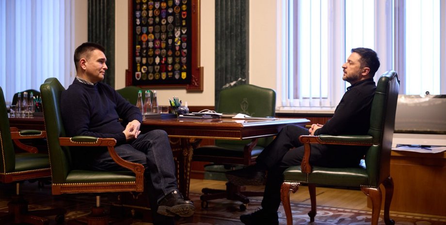 Зеленський та Клімкін зустрілися в ОП