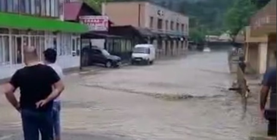 сочи потоп, сочи наводнение