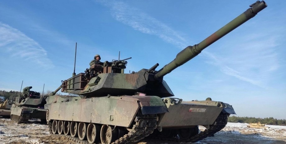 обкатка M1A1 FEP Abrams