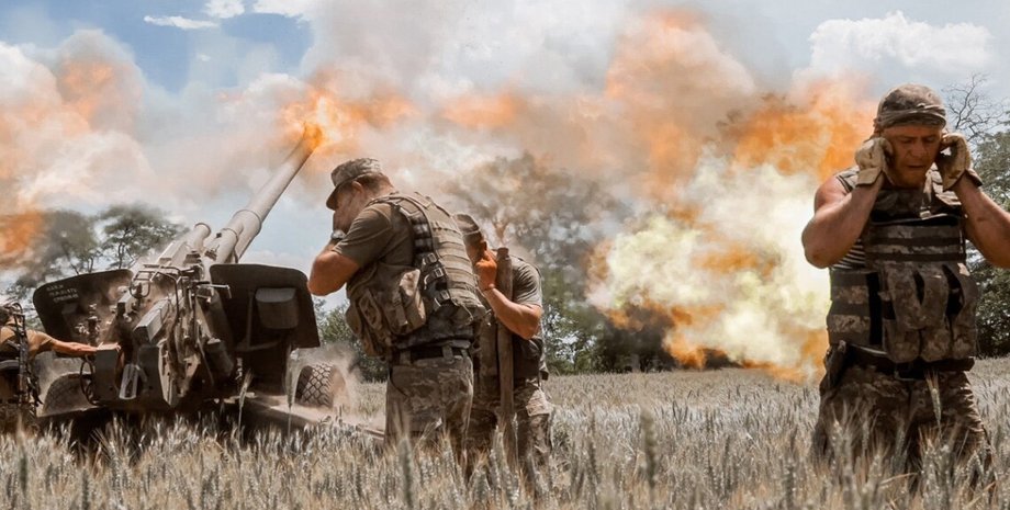ВСУ військовослужбовці окупанти війна Донбас наступ артилерія
