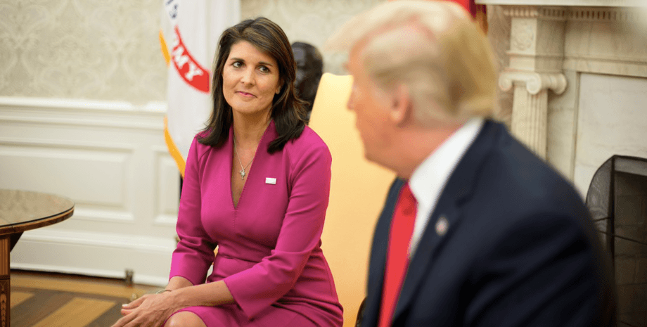 Ніккі Гейлі, Дональд Трамп