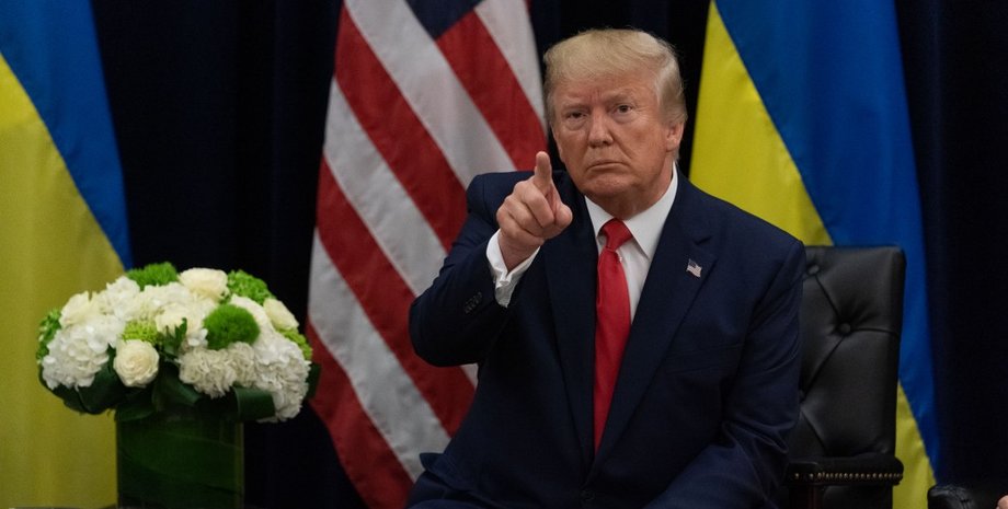 дональд трамп, президент США