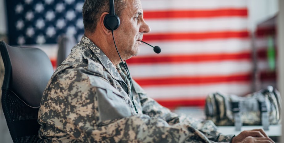 военный, военный сша, американский флаг