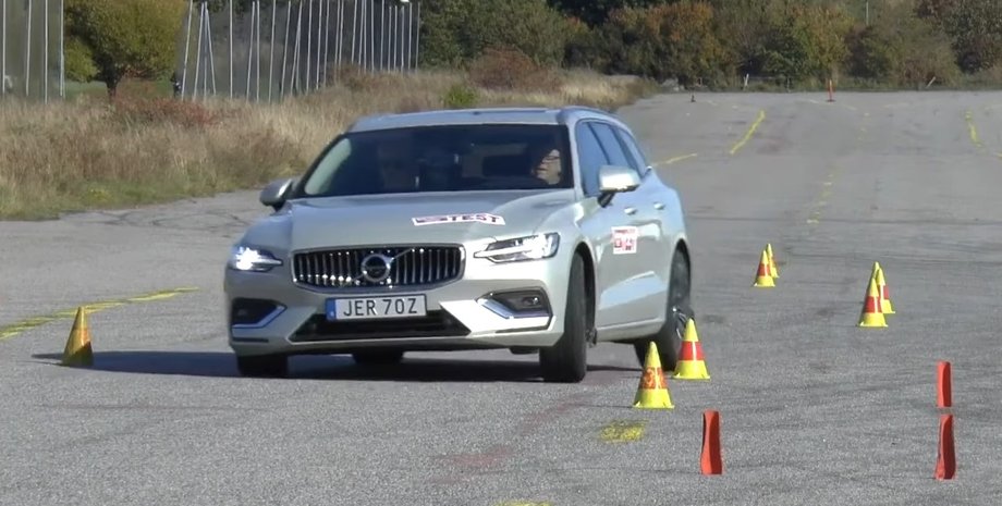 Volvo, Volvo V60, Универсал, Авто, Автомобили, Эксперты, Управляемость, Видео, Лосиный тест