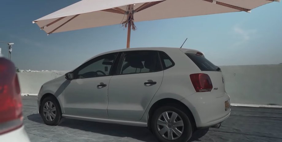 Volkswagen Polo, пленка на авто, пленочное покрытие, пленка от солнца, термопленка на авто